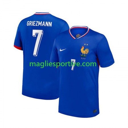 Completo Calcio Francia Antoine Griezmann 7 Divisa Prima Euro 2024
